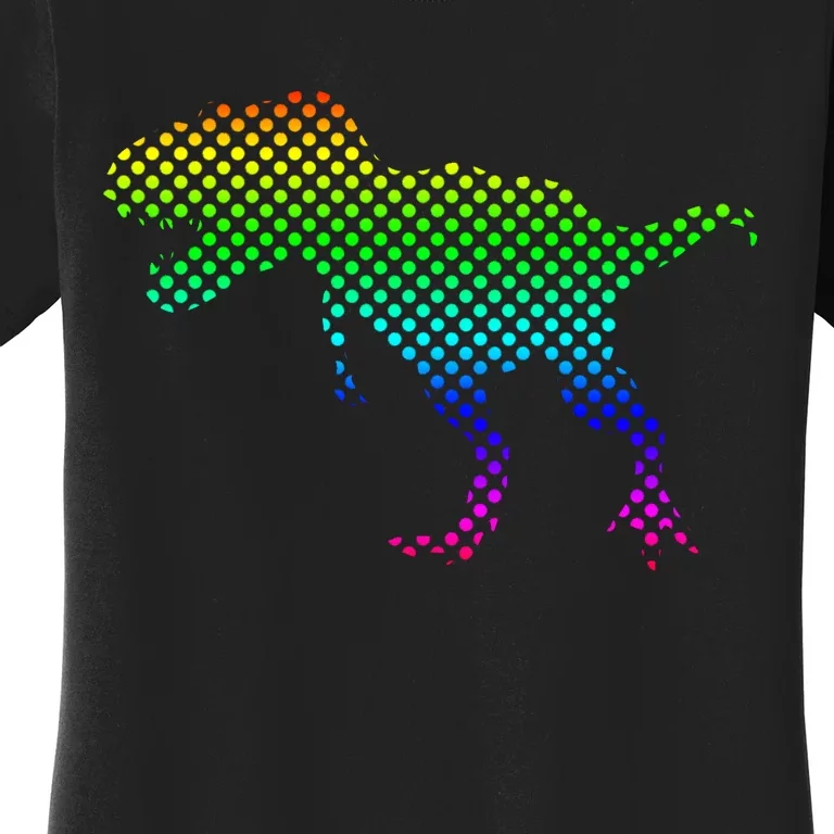 Dot Day Dinosaur TRex Women's T-Shirt