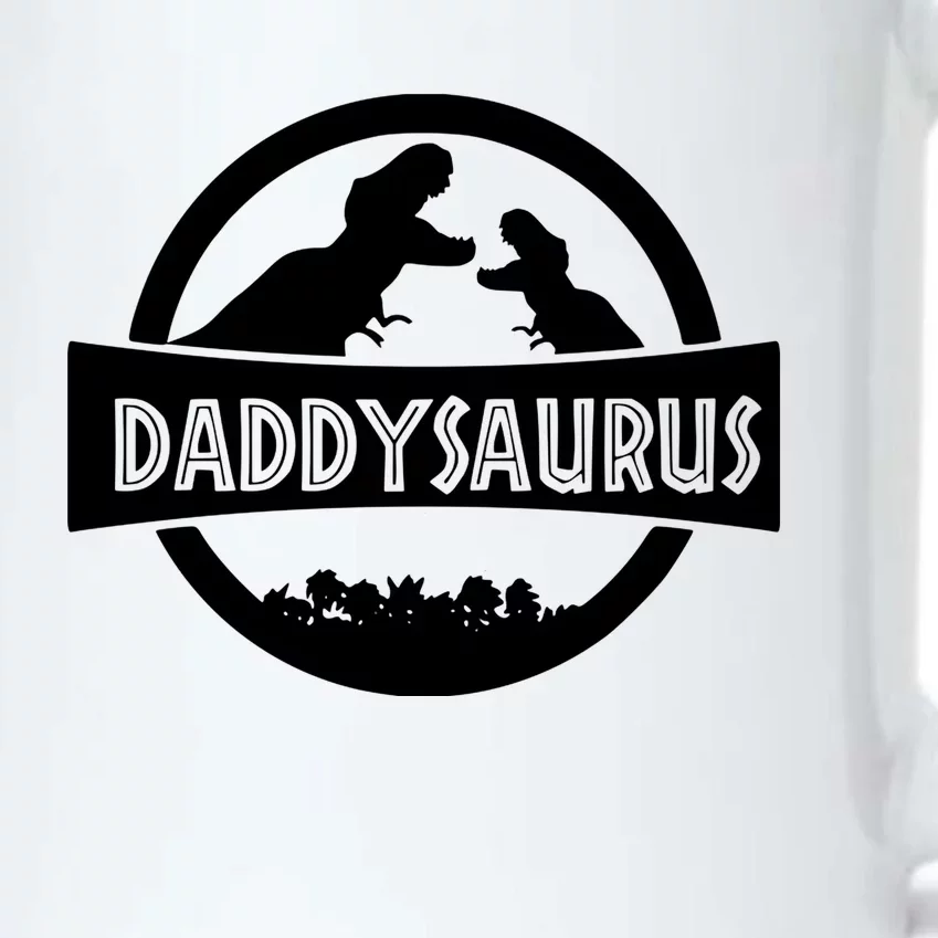 Daddy Dinosaur Daddysaurus Black Color Changing Mug