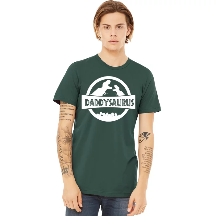 Daddy Dinosaur Daddysaurus Premium T-Shirt