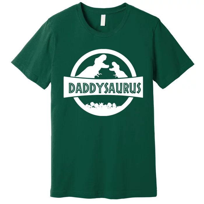 Daddy Dinosaur Daddysaurus Premium T-Shirt