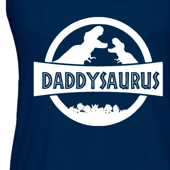 Daddy Dinosaur Daddysaurus Ladies Essential Flowy Tank