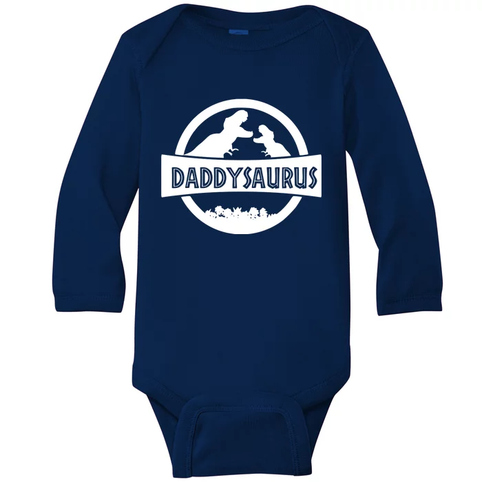 Daddy Dinosaur Daddysaurus Baby Long Sleeve Bodysuit