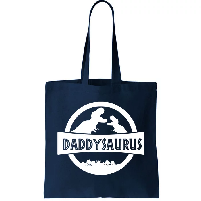 Daddy Dinosaur Daddysaurus Tote Bag