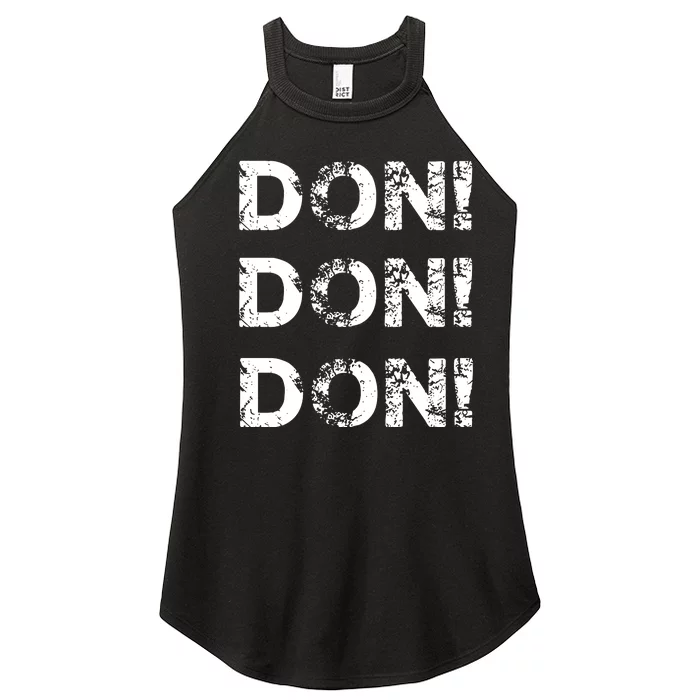 Don Don Don Women’s Perfect Tri Rocker Tank