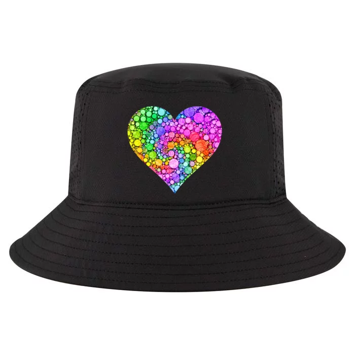 Dot Day Dotted Colorful Heart Of Dots Cool Comfort Performance Bucket Hat