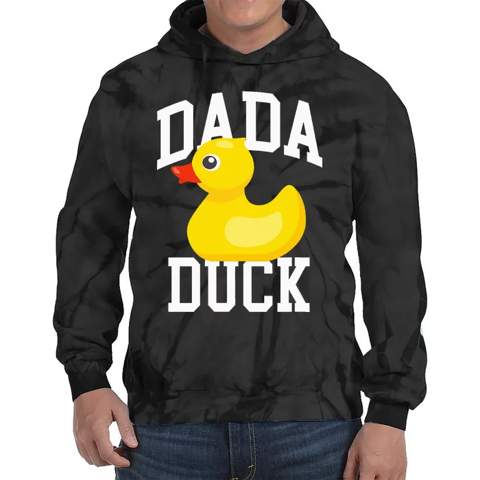 Dada Duck Duck Papa Gift for Duck Love Tie Dye Hoodie