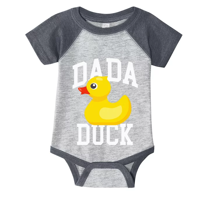 Dada Duck Duck Papa Gift for Duck Love Infant Baby Jersey Bodysuit