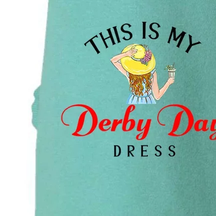 Derby Day Derby Kentucky Horse Derby Dress Doggie 3-End Fleece Hoodie