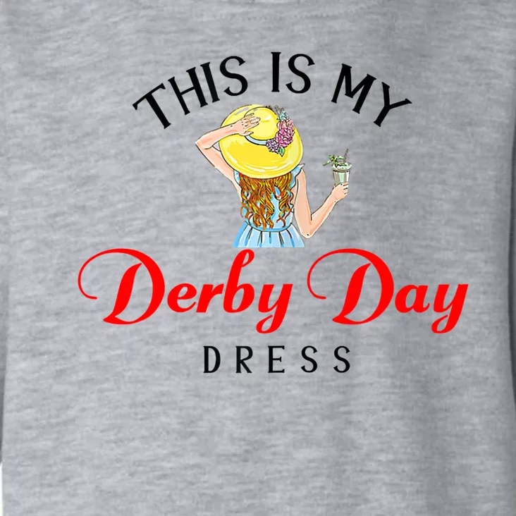 Derby Day Derby Kentucky Horse Derby Dress Toddler Hoodie