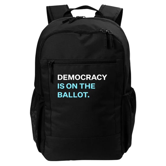 Democracy Docket Democracy Is On The Ballot Daily Commute Backpack