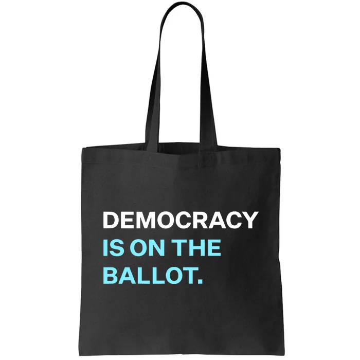 Democracy Docket Democracy Is On The Ballot Tote Bag