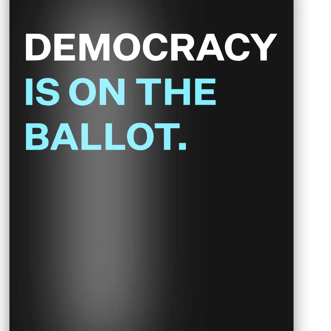 Democracy Docket Democracy Is On The Ballot Poster