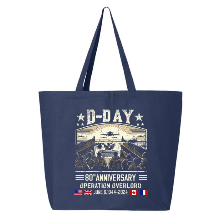 Dday Dwight D. Eisenhower 25L Jumbo Tote