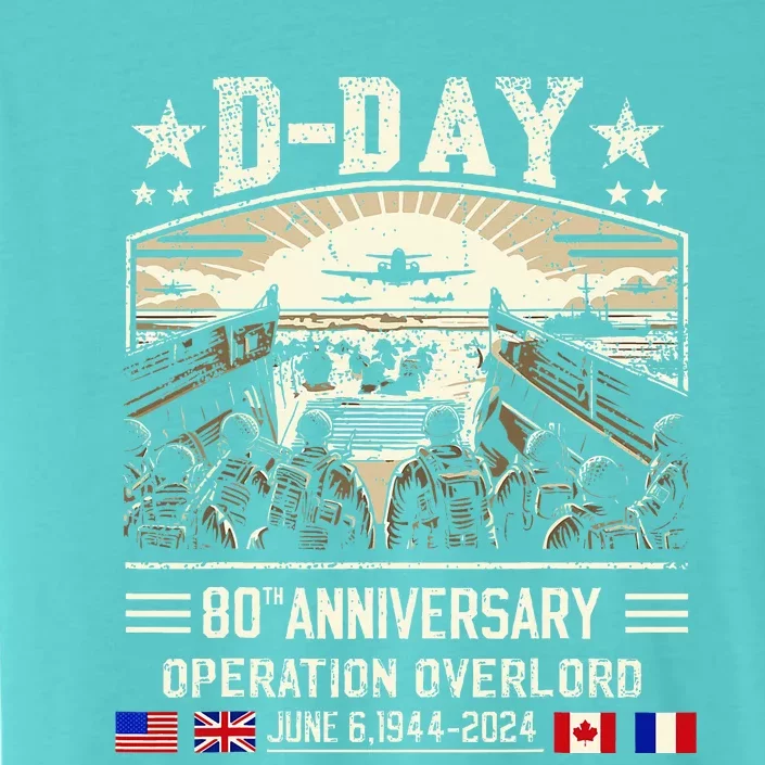 Dday Dwight D. Eisenhower ChromaSoft Performance T-Shirt