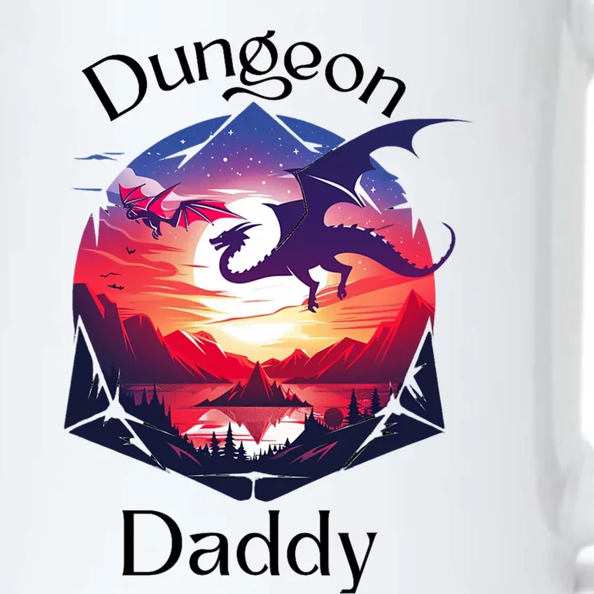 Dungeon Daddy Design For Ttrpg Lovers Black Color Changing Mug