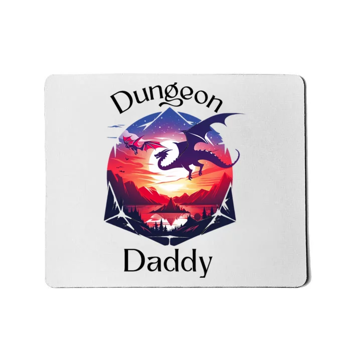 Dungeon Daddy Design For Ttrpg Lovers Mousepad