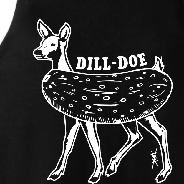 Dill Doe Ladies Tri-Blend Wicking Tank