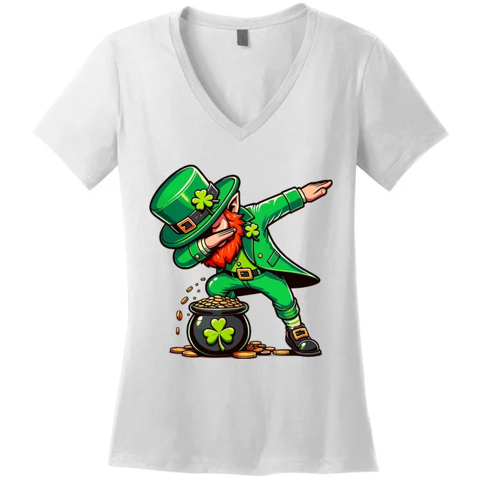 Dab Dance Women's V-Neck T-Shirt