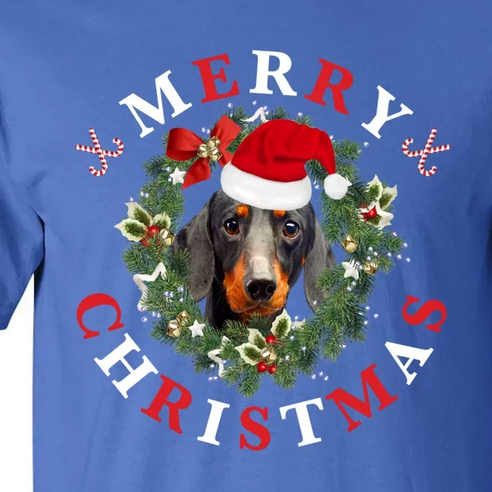 Dachshund Dachshund Dog Dachshund Christmas Cute Gift Tall T-Shirt