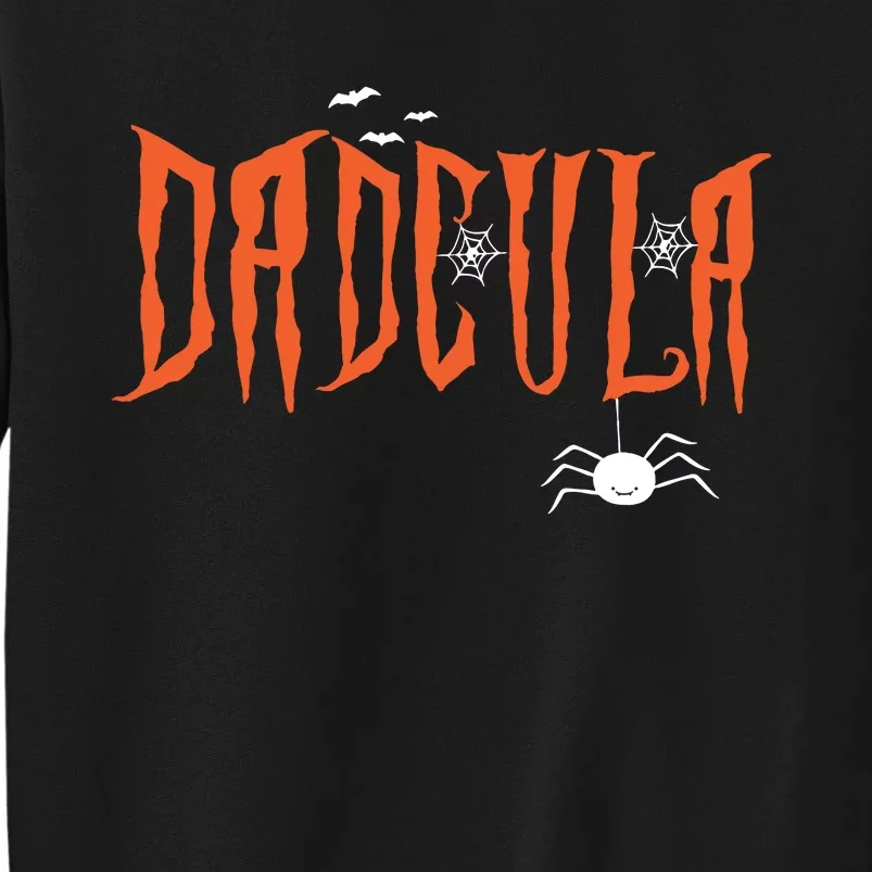 Dad Daddy Dracula Monster Costume Easy Halloween Gifts Tall Sweatshirt