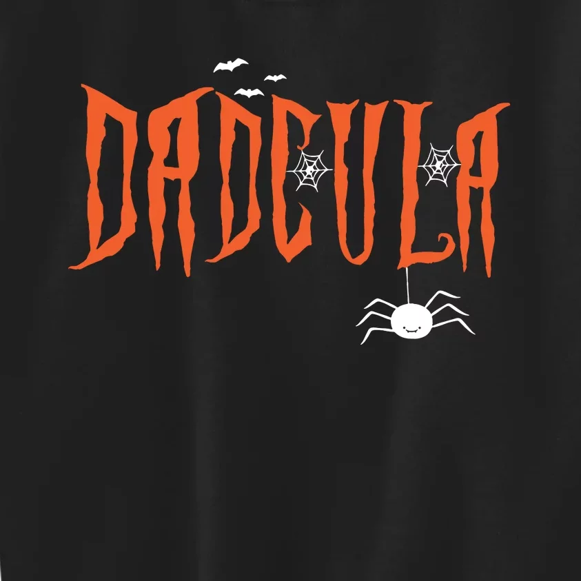 Dad Daddy Dracula Monster Costume Easy Halloween Gifts Kids Sweatshirt