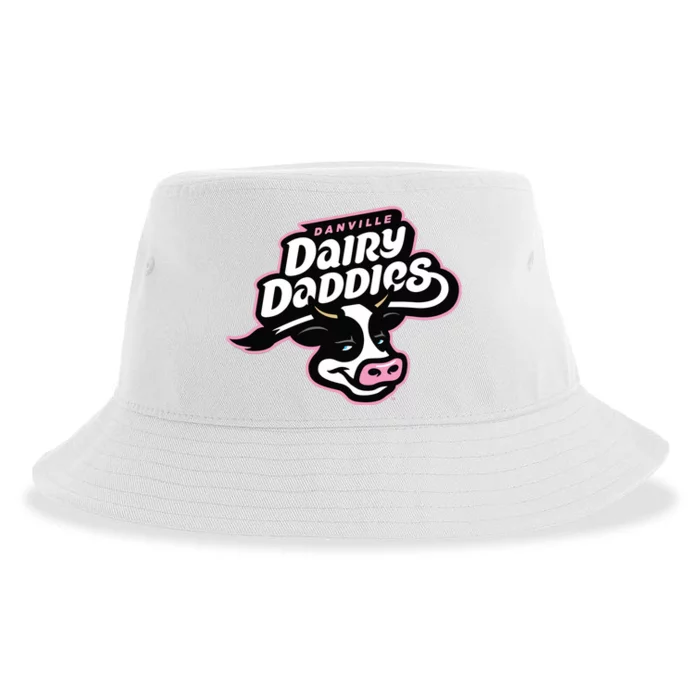 Danville Dairy Daddies Cow Sustainable Bucket Hat