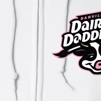 Danville Dairy Daddies Cow Full Zip Hoodie