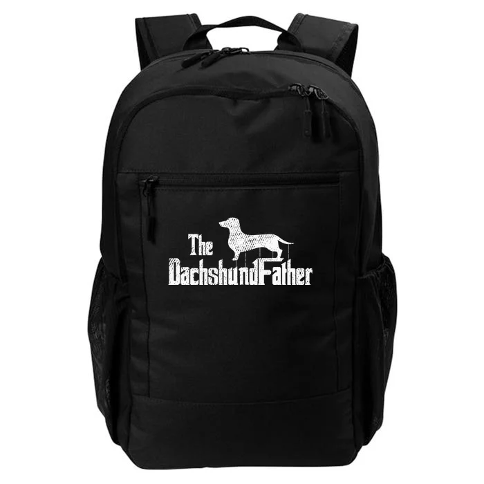 Dachshund Dad Dog Fathers Day Funny dog lover Daily Commute Backpack