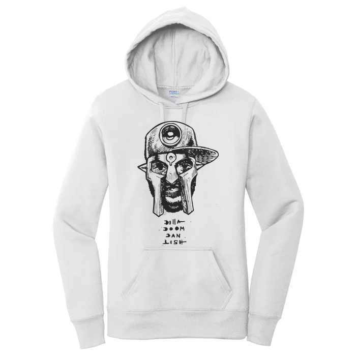 Dilla Doom Dan Lish Women's Pullover Hoodie