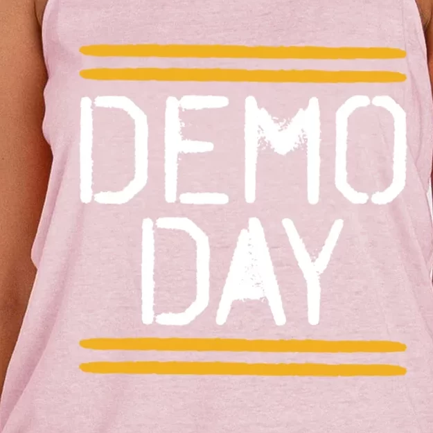 Demo Day Demolition Graphic Cute Gift Women's Knotted Racerback Tank