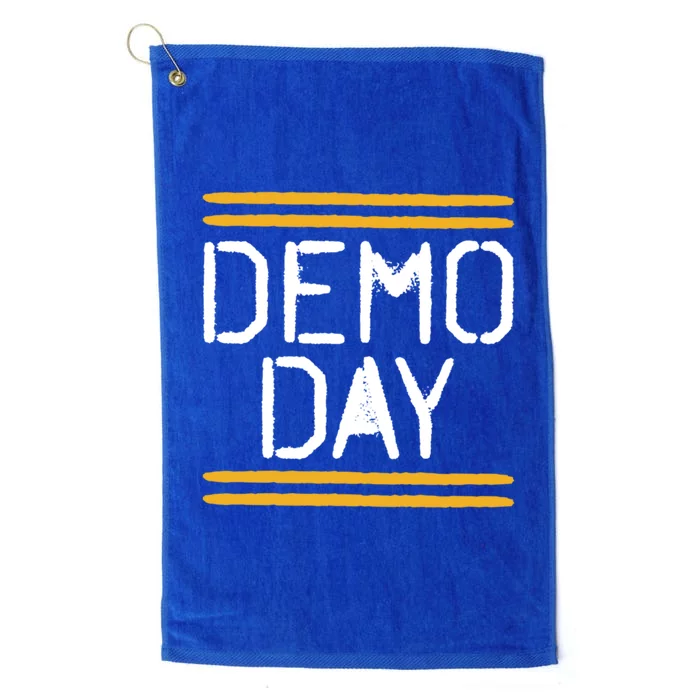 Demo Day Demolition Graphic Cute Gift Platinum Collection Golf Towel