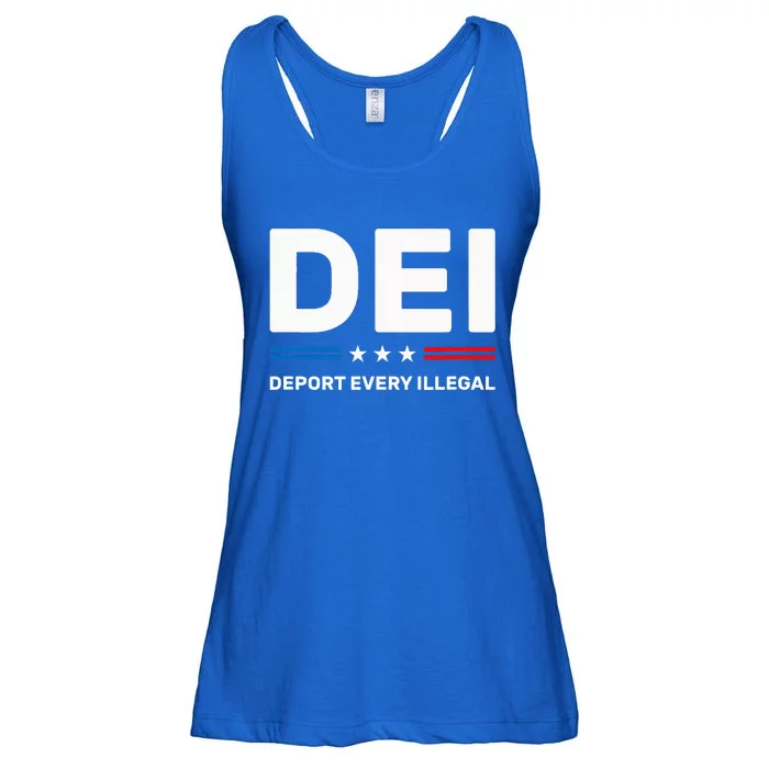 Dei Deport Every Illegal Ladies Essential Flowy Tank