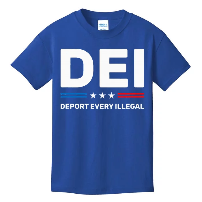 Dei Deport Every Illegal Kids T-Shirt