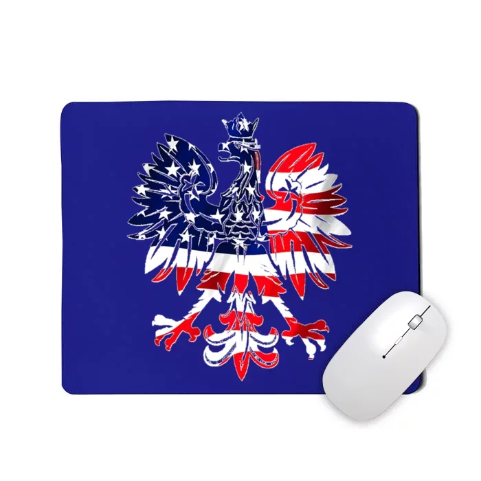 Dyngus Day Easter Polish Eagle American Flag Poland Usa Cute Gift Mousepad