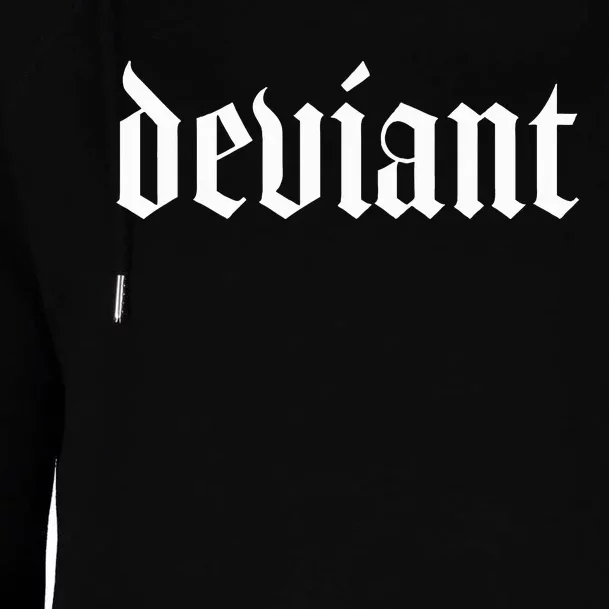 Deviant Womens Funnel Neck Pullover Hood