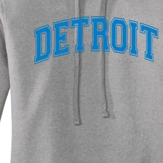 Detroit Women's Pullover Hoodie