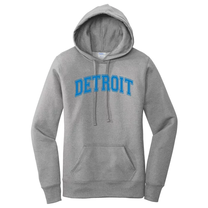 Detroit Women's Pullover Hoodie