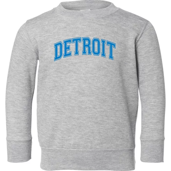 Detroit Toddler Sweatshirt