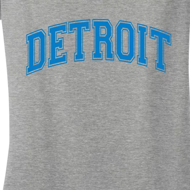 Detroit Women's V-Neck T-Shirt