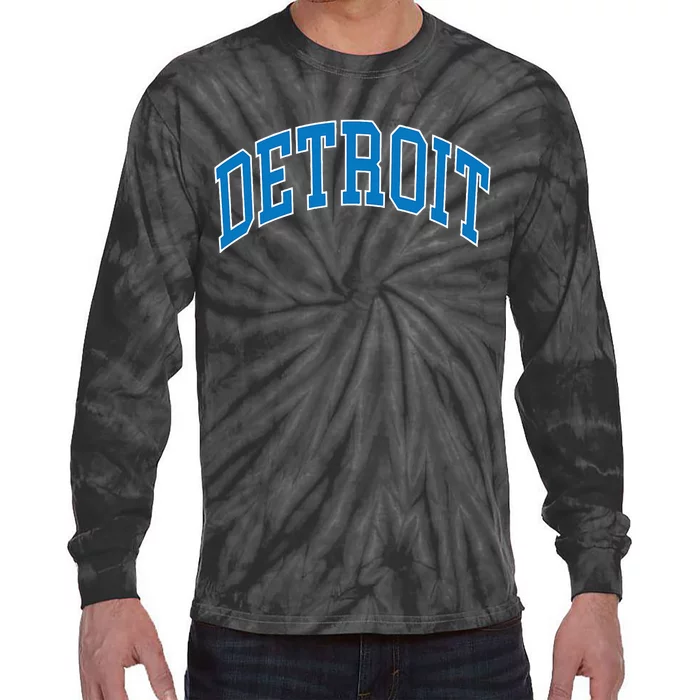 Detroit Tie-Dye Long Sleeve Shirt