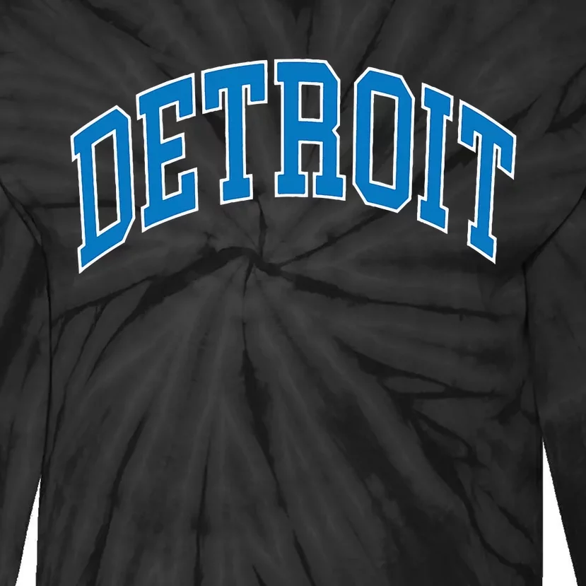 Detroit Tie-Dye Long Sleeve Shirt