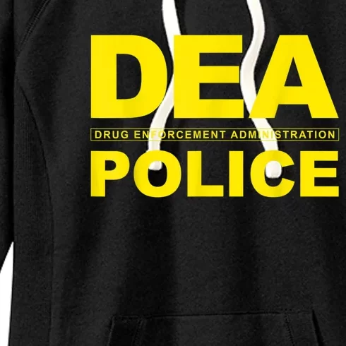 DEA Drug Enforcement Administration Agency Police Agent Women's Fleece Hoodie