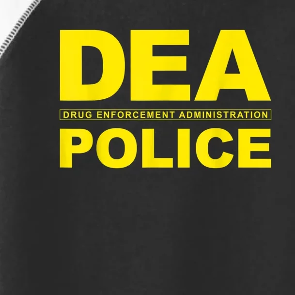 DEA Drug Enforcement Administration Agency Police Agent Toddler Fine Jersey T-Shirt