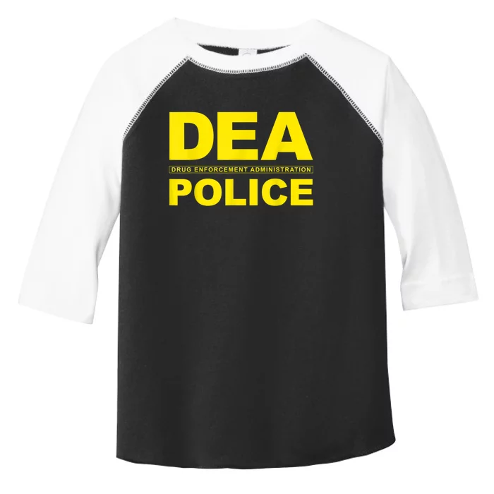 DEA Drug Enforcement Administration Agency Police Agent Toddler Fine Jersey T-Shirt