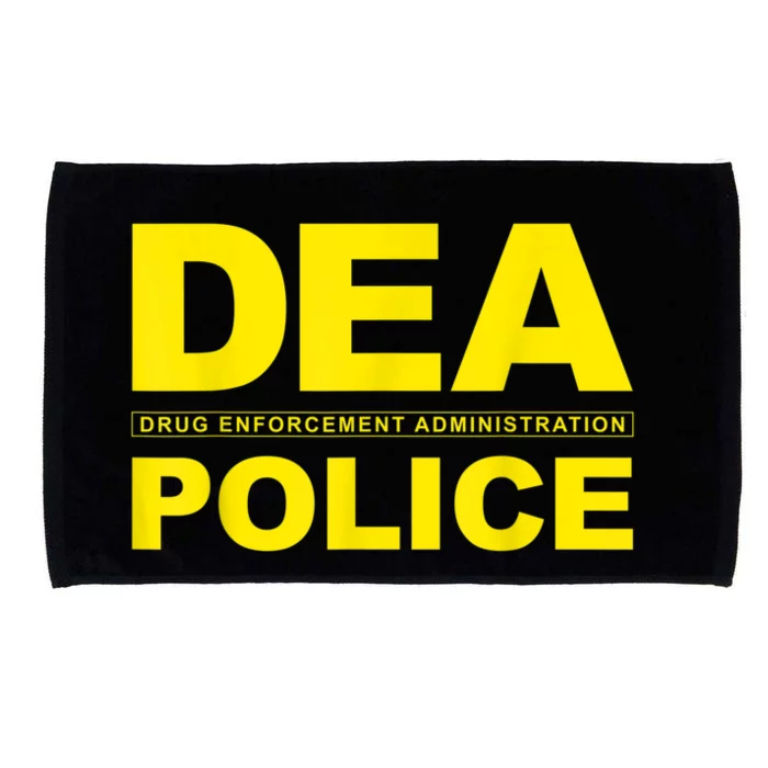 DEA Drug Enforcement Administration Agency Police Agent Microfiber Hand Towel