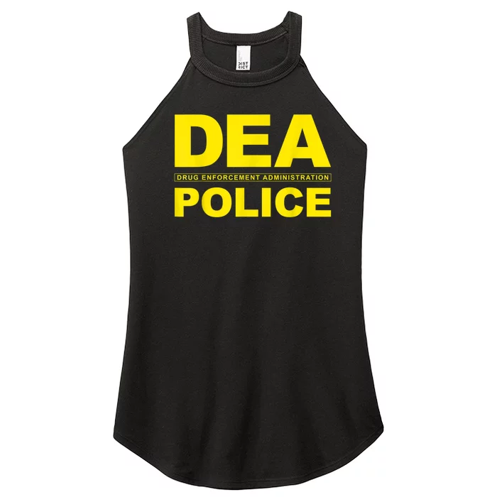 DEA Drug Enforcement Administration Agency Police Agent Women’s Perfect Tri Rocker Tank