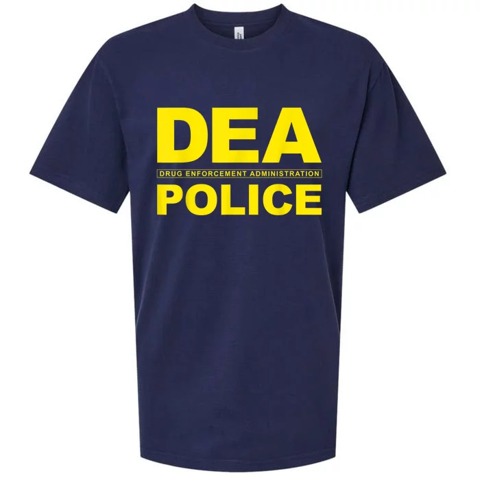 DEA Drug Enforcement Administration Agency Police Agent Sueded Cloud Jersey T-Shirt