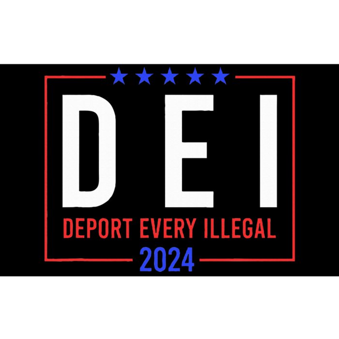 Dei Deport Every Illegal 2024 Bumper Sticker