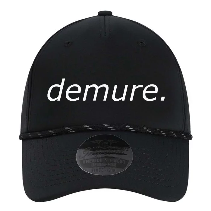 Demure Performance The Dyno Cap