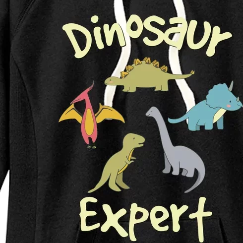 Dinosaur Dinosaur Expert Women's Fleece Hoodie